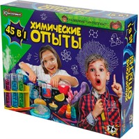 Набор Опыты Химия набор 45 в 1 IQ Эксперимент TG02-EX45-RU