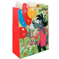 Пакет Чудо праздник креативный xl Союзмультфильм Ну-погоди! PXL-130093-NP