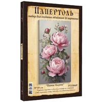 Набор для творчества Папертоль Пионы Алерти 28*49см. РТ150449