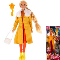 Кукла Карапуз 66001-W13-S-BB София 29 см руки ноги сгибаются,Зима