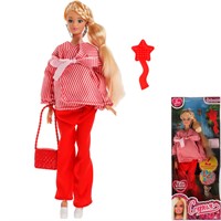 Кукла Карапуз 66001B2-BF7-S-BB София 29см беременная двойней, руки и ноги сгибаются /24/