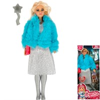 Кукла Карапуз 66001-W26-S-BB София 29 см ,руки и ноги сгиб, акс