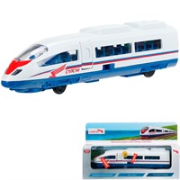 Модель SAPSAN-19SL-RZD-WOD Электропоезд Сапсан 19см,двери,1кноп,белый Технопарк  в коробке