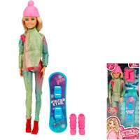 Кукла Карапуз 66001S-SB2-S-BB София 29см, руки и ноги сгиб, сноуборд, акс