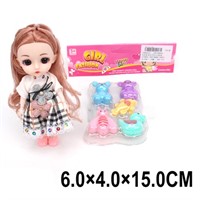 Кукла малышка HX-8006A с аксесс. в пак.