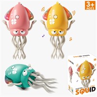 Игрушка на батарейках 158-21C Кальмар в коробке