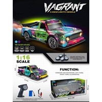 Машина на радиоуправлении 000-051 сменные колеса, на аккум. в коробке