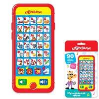 Мульти плеер  Музыкальная азбука красная 4680019287492