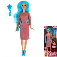 Кукла Карапуз 66001-BF37-S-BB София 29 см ,руки и ноги сгиб, акс