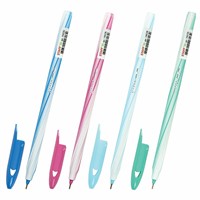 Ручка шарик синяя Candy Pastel 144235 Staff