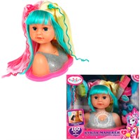 Кукла Карапуз Y20HH-SBB-UNICORN-22-RU Манекен озвуч Дунаевский 20 см, 100 фраз и песен, 15 акс