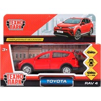 Модель RAV4-RD TOYOTA RAV4 красный Технопарк  в коробке
