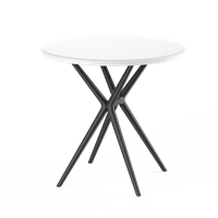 Стол Teori T2 (Белый/черный), PP9902WB (от 12 шт)