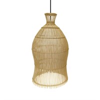 Плетеный абажур В90Д50 см