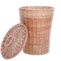 Плетеное кашпо с крышкой 40*50 см