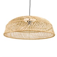 Плетеная люстра  ротанг 60*20 см