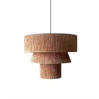 Люстра светильник рафия "Тодес" Д100В80 см