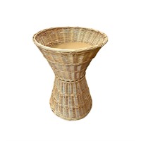 Плетеная напольная корзина  В80Д60 см