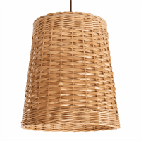 Плетеный абажур из ивовой лозы 32*36 см