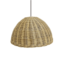 Плетеный абажур из лозы 52*25 см