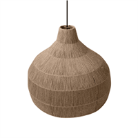 Плетеный абажур из джутового шпагата 58*52 см