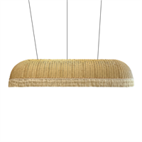 Плетеный абажур из полиротанга 250*80*60 см