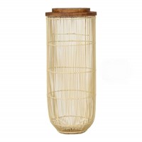 Плетеная люстра  ротанг 25*65 см