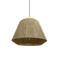 Плетеный абажур из джутового шпагата 50*45 см