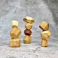 Настольная игра из дерева «Туми Иши» 10 камней XS