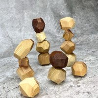 Настольная игра из дерева «Туми Иши» 15 камней XS