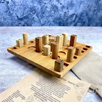 Настольная игра из дерева «Кварто» XS