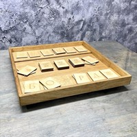 Настольная игра из дерева «Карты Форт Боярд» Лайт