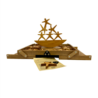 Настольная игра из дерева «Акробаты» в коробке М