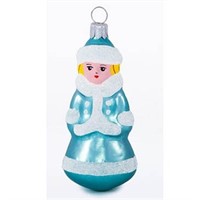 Елочное украшение Снегурочка 80мм С296 б/упак