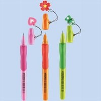 Ручка шариковая синяя 1мм ассорти 80228