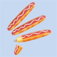 Ручка шариковая синяя 0,7мм Хот дог 88909