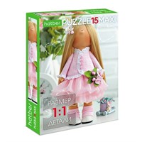 Пазл 15 эл. MAXI Куколки 19803 Hatber