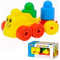 Конструктор Колобок 10 дет. 03015 /20/