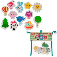 Набор резиновых игрушек для ванны Набор стикеров ЕВА.Малышарики EV12-ML