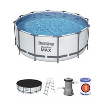 Бассейн каркасный круглый Steel Pro MAX 366*122 см 3 аксесс. 56420