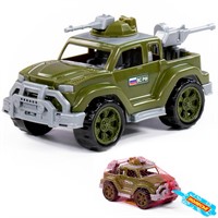 Автомобиль пикап военный Легионер-мини с 2-мя пулемётами в сетке П-Е /15/