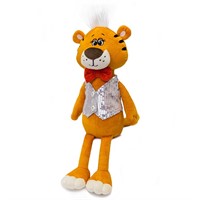 Тигр Оскар в жилетке 25 см 265/25/ж СТОК