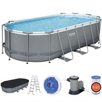 Бассейн каркасный овал 56710 549х274х122см