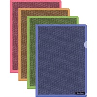 Папка уголок Berlingo "xFiles", А4, 180мкм, ассорти 265167