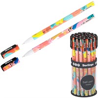 Ручка шариковая синяя 0,7мм Memphis 333022 Berlingo