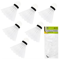 Волан белый 6шт в пак. 141-259G