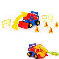 Автомобиль КонсТрак экскаватор колесный в сетке 9708 П-Е /9/