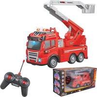Спецтехника на радиоуправлении Young Racer 697A-1YS Пожарная машина в кор.