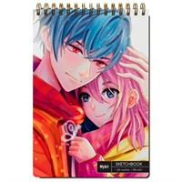 Скетчбук 467-0-159-05245-6 АНИМЕ. LOVE STORY MyArt.
