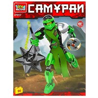 Город мастеров 27017-ZH Зеленый самурай, 90 дет.